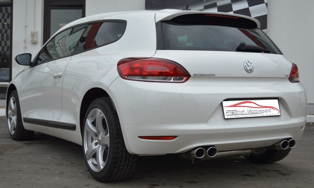 Friedrich Motorsport Duplex Sportendschalldämpfer für VW Scirocco III (ab Bj. 2008)