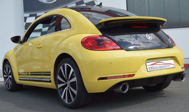 Friedrich Motorsport Duplex Sportendschalldämpfer für VW Beetle 5C & Cabrio inkl. Dune (ab Bj. 05/2013-
2)