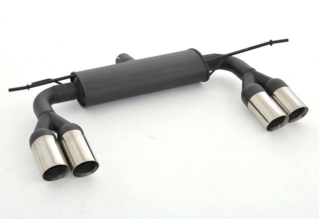 Friedrich Motorsport Duplex Sportendschalldämpfer für VW Beetle 5C Cabrio (Bj. 06/2011-10/2014)