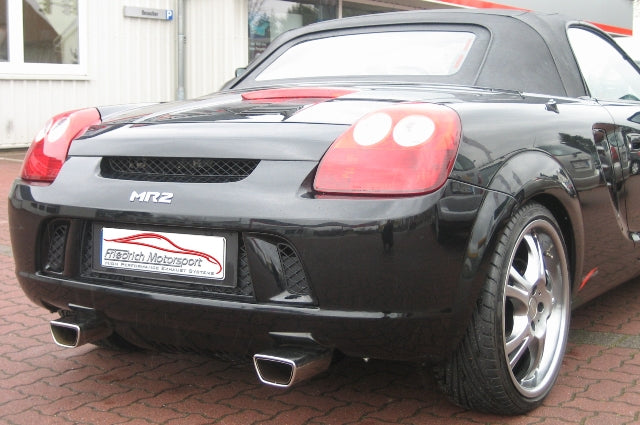 Friedrich Motorsport Duplex Sportendschalldämpfer für Toyota MR2 W3 (ab Bj. 2000)