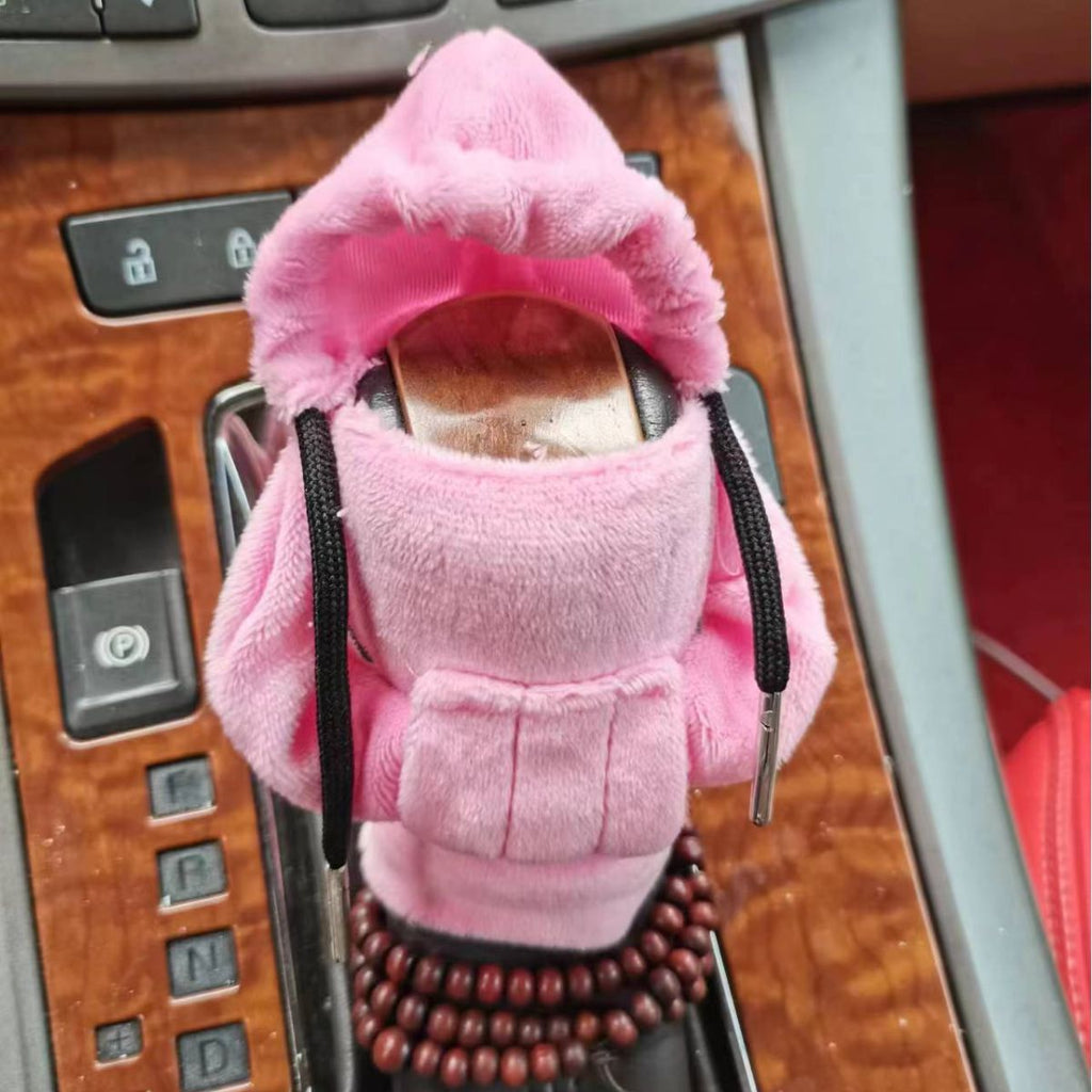 Samt Schaltknauf Hoodie Cover – Handbremsabdeckung & Schalthebelhülle aus Samt