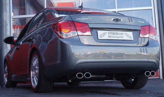 Friedrich Motorsport Gr.A Duplexanlage für Chevrolet Cruze Limousine (ab Bj. 05/2009)