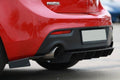 Maxton Design Diffusor Heck Ansatz passend für Heckschürze passend für MAZDA 3 MK2 MPS