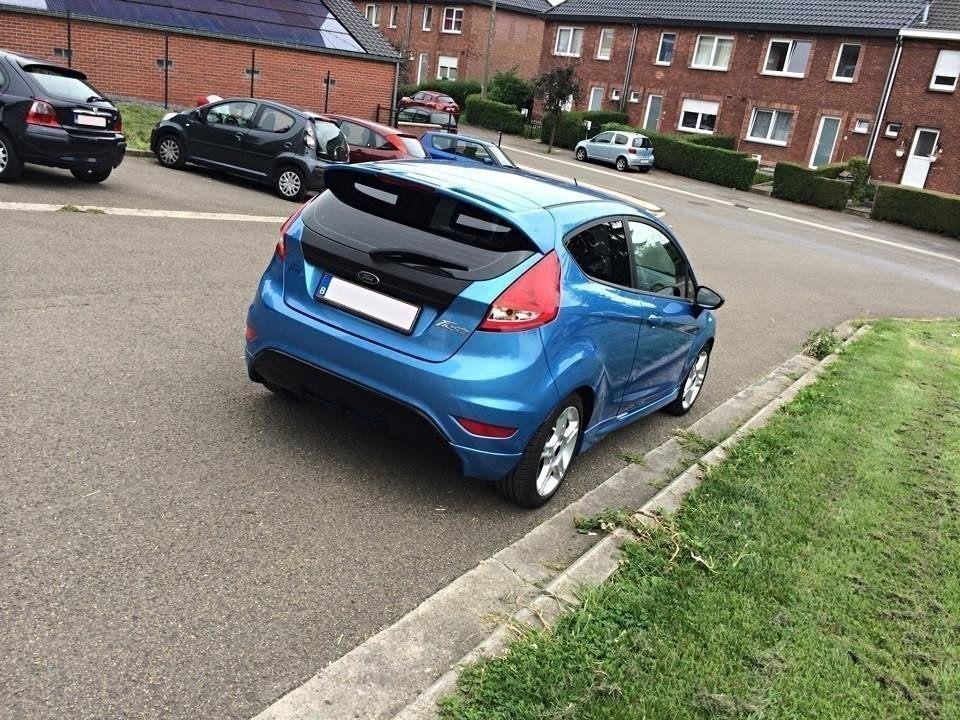 Maxton Design Heck Stoßstangenansatz Ford Fiesta Mk7 für Ford Fiesta Standard