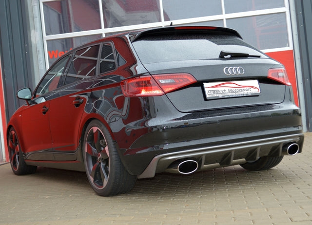 Friedrich Motorsport Gr.A Duplexanlage für Audi A3 8V Sportback Frontantrieb (Bj. 2012-04/2016)