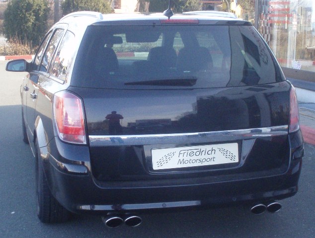 Friedrich Motorsport Gr.A Duplexanlage für Opel Astra H Caravan (ab Bj. 2003)