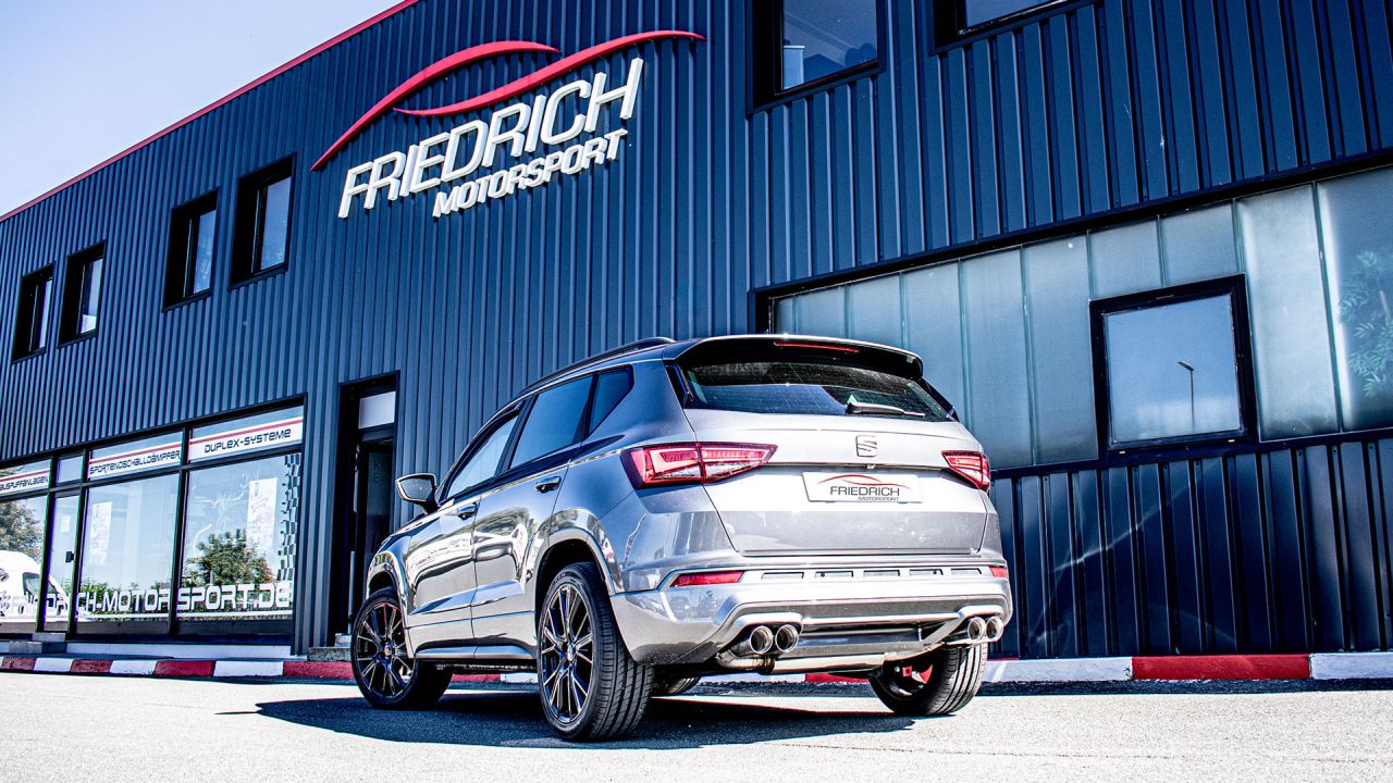 Friedrich Motorsport Gruppe A Duplex-Anlage für Seat Ateca Frontantrieb (Bj. 04/2016-09/2018)