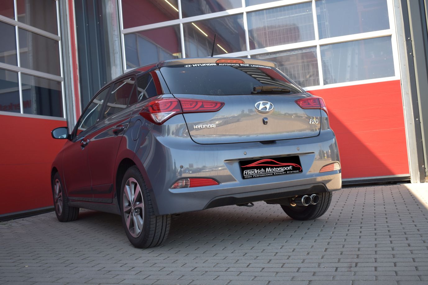 Friedrich Motorsport Sportendschalldämpfer für Hyundai i20 GB (ab Bj. 12/2014)