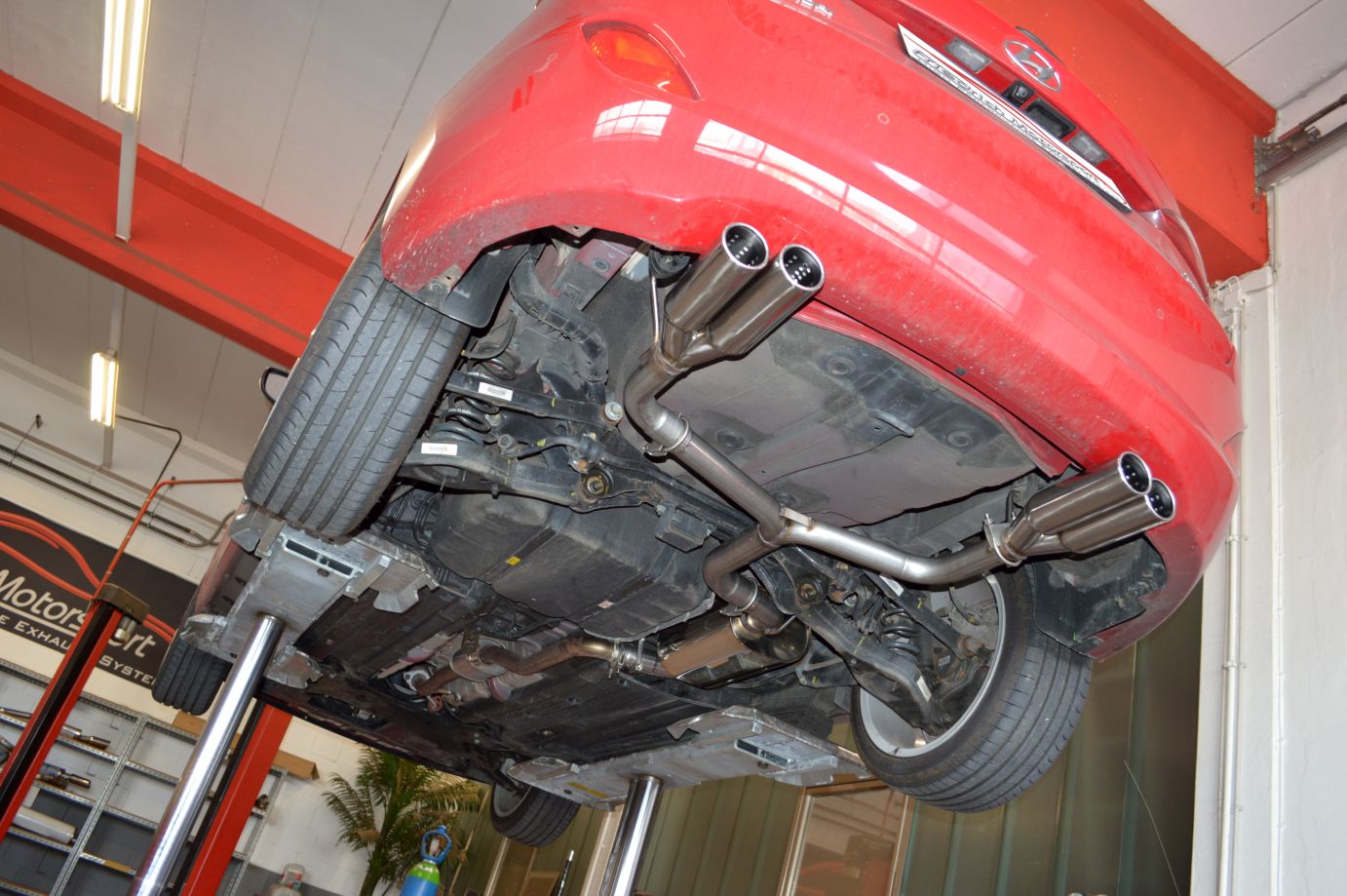 Friedrich Motorsport Duplex Sportendschalldämpfer für Hyundai i30 Kombi GD (ab Bj. 06/2012)