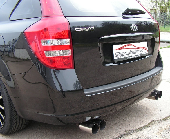Friedrich Motorsport Duplex Sportendschalldämpfer für KIA Cee´d Sporty Wagon (ED) (Bj. 2007-04/2012)