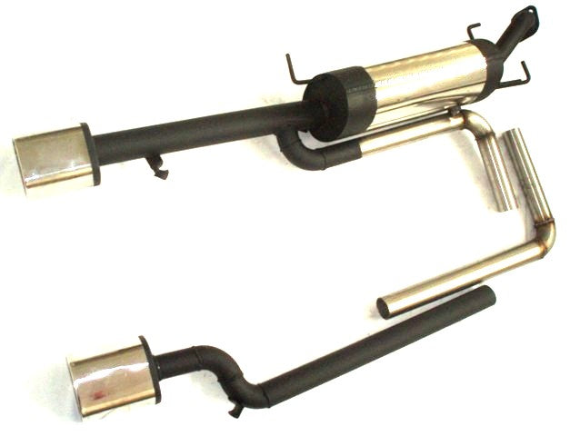 Friedrich Motorsport Duplex Sportendschalldämpfer für Chevrolet Aveo T250 (Bj. 2008-2011)