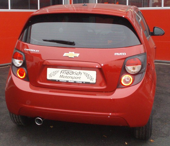 Friedrich Motorsport Sportendschalldämpfer für Chevrolet Aveo T300 (ab Bj. 10/2011)