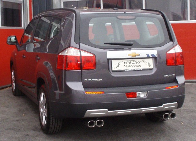 Friedrich Motorsport Duplex Sportendschalldämpfer für Chevrolet Orlando (ab Bj. 2010)