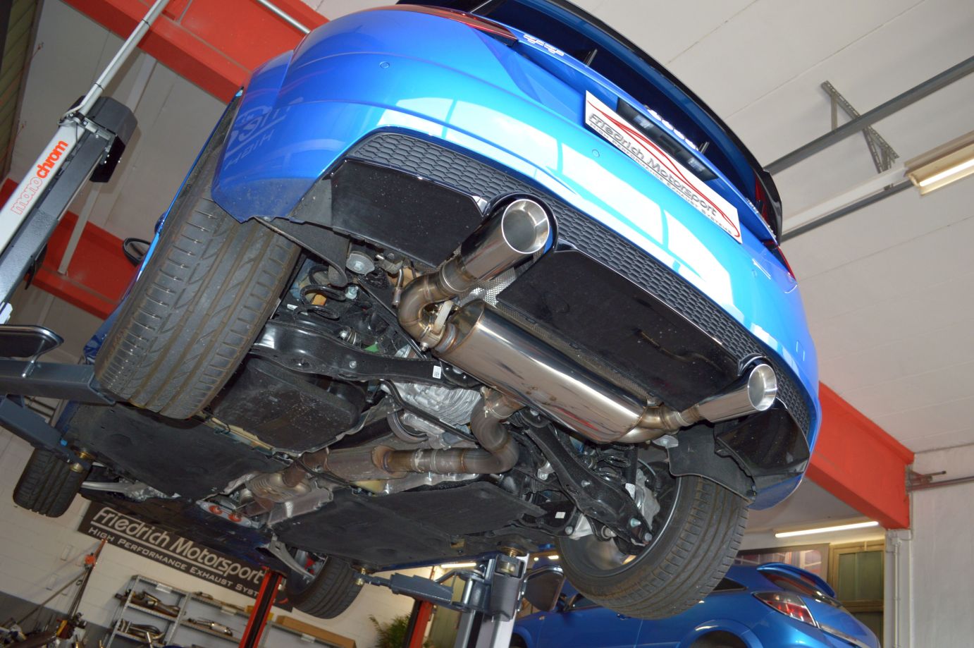 Friedrich Motorsport 76mm Duplex-Sportendschalldämpfer für mit Klappensteuerung (Bj. 07/2014-06/2018)