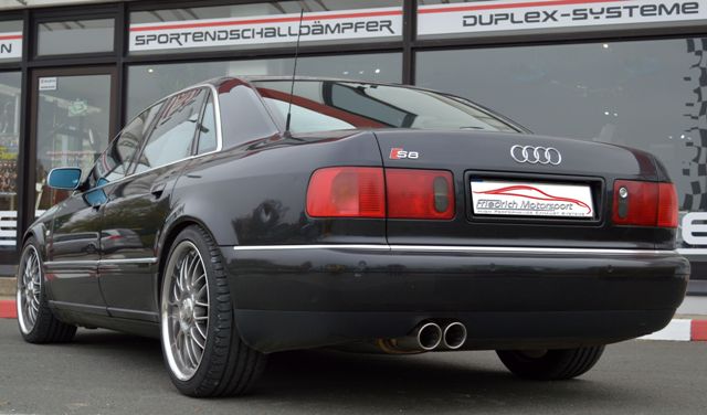 Friedrich Motorsport Sportendschalldämpfer für Audi A8 D2 (Bj. 94-2002)