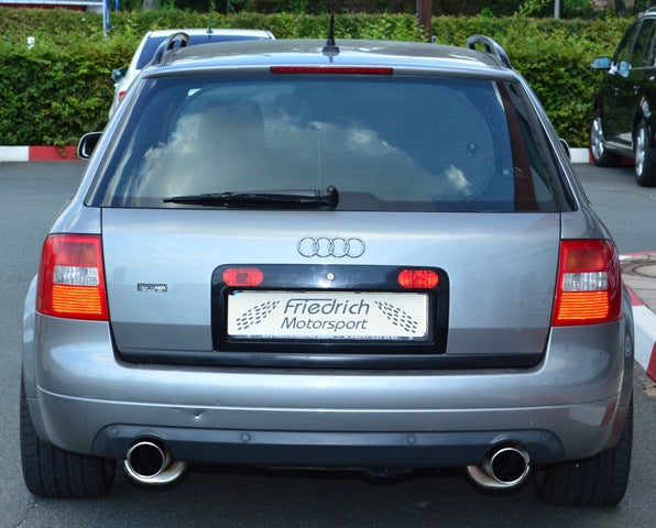 Friedrich Motorsport Duplex Sportendschalldämpfer für Audi S6 4B Quattro (Bj. 1999-2004)