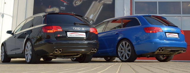 Friedrich Motorsport Duplex Sportendschalldämpfer für Audi S6 4F Quattro (Bj. 03/2006-12/2010)
