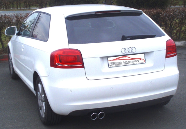 Friedrich Motorsport Sportendschalldämpfer für Audi A3 8P Frontantrieb (ab Bj. 2003)