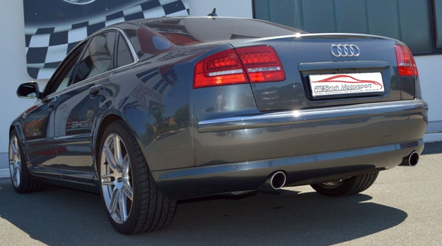 Friedrich Motorsport Duplex Sportendschalldämpfer für Audi A8 D3 (4E) (ab Bj. 10/2002)