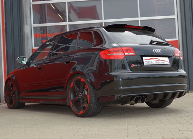 Friedrich Motorsport 76mm Sportendschalldämpfer mit Klappensteuerung für Audi RS3 8P Sportback Quattro (Bj. 03/2011-10/2012)