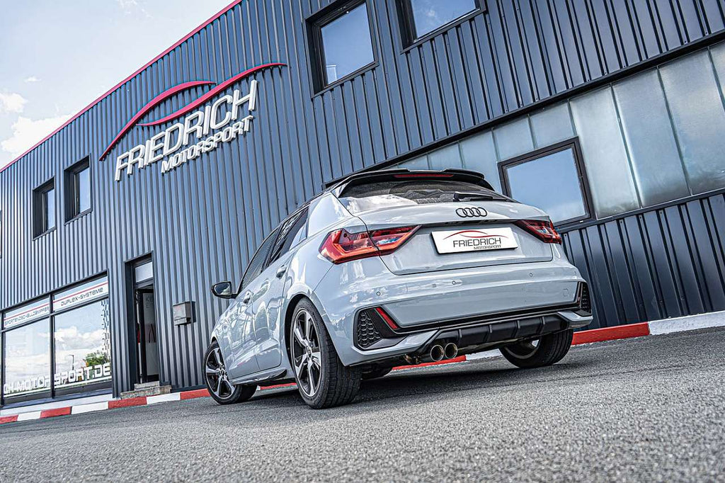 Friedrich Motorsport Sportendschalldämpfer für Audi A1 Typ GB (ab Bj. 09/2018)