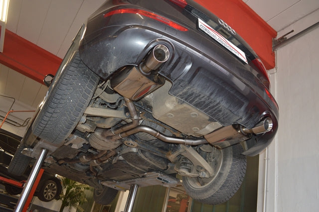 Friedrich Motorsport 76mm Duplex-Sportendschalldämpfer für Audi Q5 8R Quattro (Bj. 2009-04/2015)