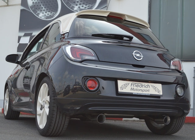 Friedrich Motorsport Duplex Sportendschalldämpfer für Opel ADAM (Bj. 12/2012-06/2018)