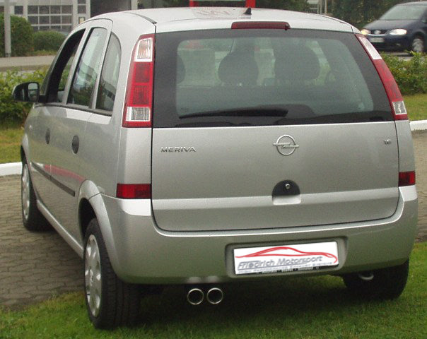 Friedrich Motorsport Sportendschalldämpfer für Opel Meriva (ab Bj. 2003)