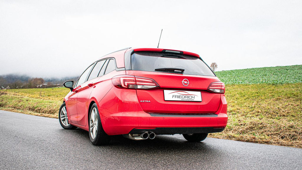 Friedrich Motorsport Sportendschalldämpfer für Opel Astra K Sports Tourer (Bj. 10/2015-07/2019)