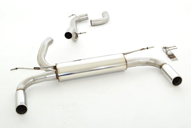Friedrich Motorsport Duplex Sportendschalldämpfer für Ford Focus II DA3/DB3 (ab Bj. 2004-2007)