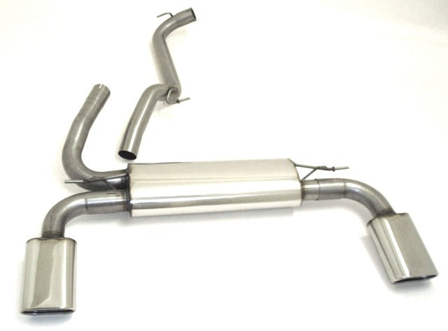 Friedrich Motorsport Duplex Sportendschalldämpfer für Ford Focus III Stufenheck (ab Bj. 03/2011)