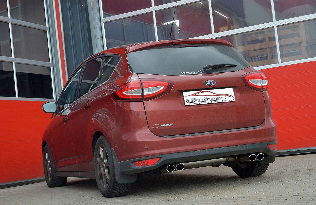 Friedrich Motorsport Duplex Sportendschalldämpfer für Ford C-Max DXA (ab Bj. 2010)