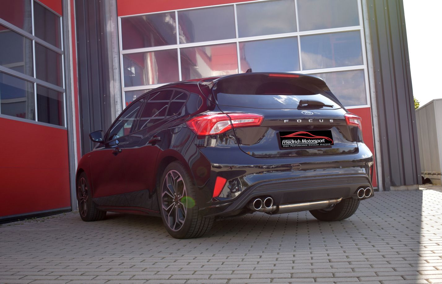 Friedrich Motorsport Duplex-Sportendschalldämpfer für Ford Focus IV 5-Türer DEH (ab Bj. 09/2018)