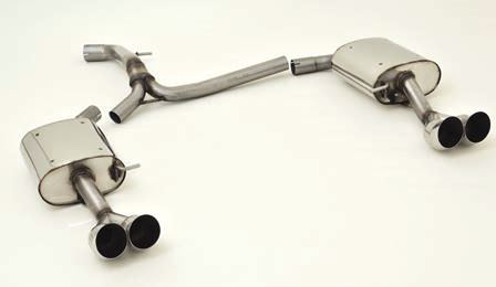 Friedrich Motorsport Duplex-Sportendschalldämpfer für Ford Mondeo (BA7) (Bj. 12/2010-08/2014)