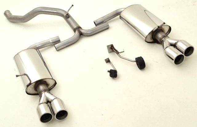 Friedrich Motorsport Duplex Sportendschalldämpfer für Ford Mondeo (BWY) (Bj. 2000-03/2007)