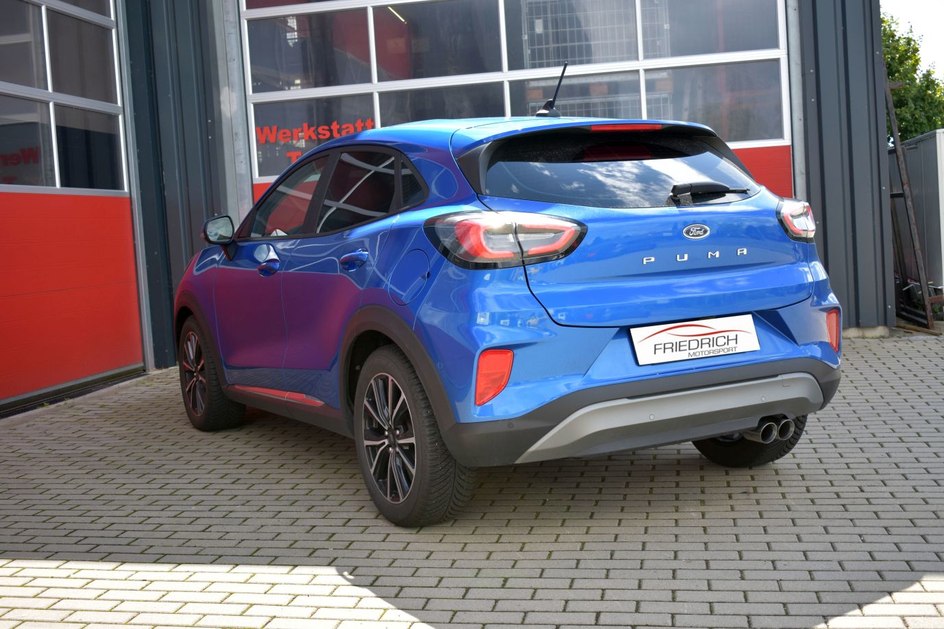 Friedrich Motorsport Sportendschalldämpfer für Ford Puma Typ J2K (ab Bj. 09/2019)