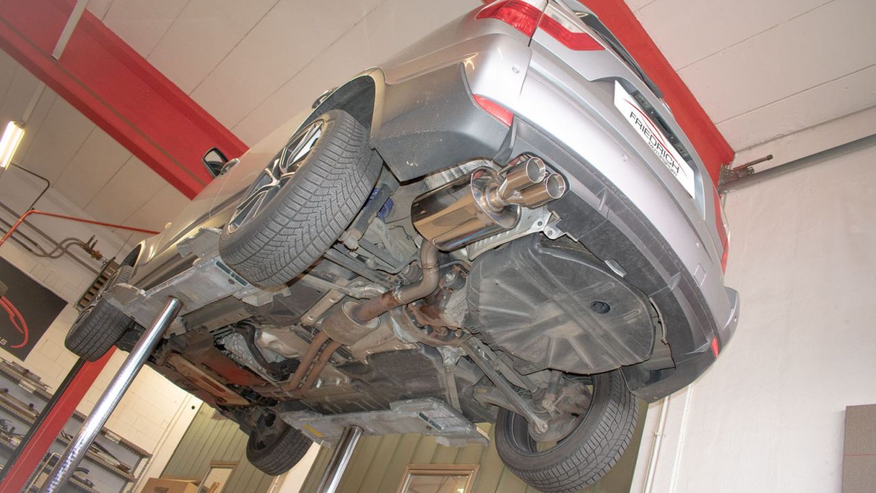 Friedrich Motorsport Sportendschalldämpfer für BMW X3 E83 (Bj. 09/2006-08/2010)