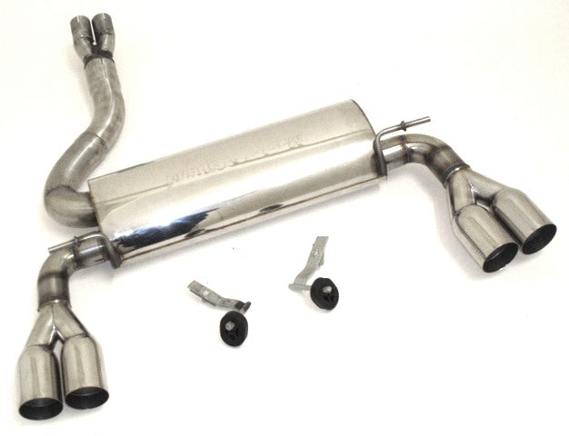 Friedrich Motorsport Duplex Sportendschalldämpfer für BMW X3 E83 (Bj. 2003-08/2006)