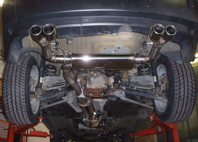 Friedrich Motorsport Duplex Sportendschalldämpfer für BMW X3 E83 (Bj. 2003-08/2006)