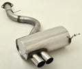 Friedrich Motorsport 3 Zoll (76mm) Sportendschalldämpfer für BMW 1er E82 Coupe (Bj. 2007-2011)