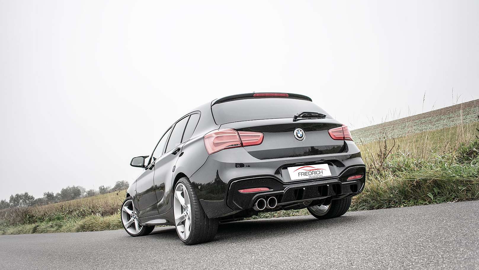 Friedrich Motorsport 76mm Sportendschalldämpfer für BMW 1er F20/F21 (Bj. 08/2016-07/2018)
