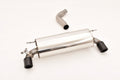 Friedrich Motorsport 76mm Duplex-Sportendschalldämpfer für BMW 1er F20/F21 (Bj. 03/2012-03/2015)