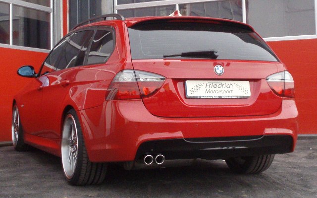 Friedrich Motorsport Sportendschalldämpfer für BMW E91 (Bj. 03/2007-06/2012)