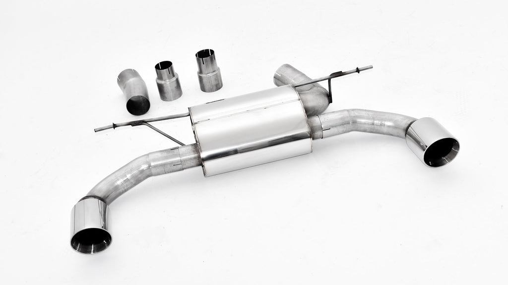 Friedrich Motorsport 76mm Duplex-Sportendschalldämpfer für BMW 3er GT F34 (Bj. 06/2013-07/2015)