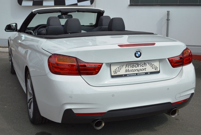 Friedrich Motorsport 76mm Duplex-Sportendschalldämpfer für BMW 3er F30 / F31 (Bj. 10/2011-06/2015)