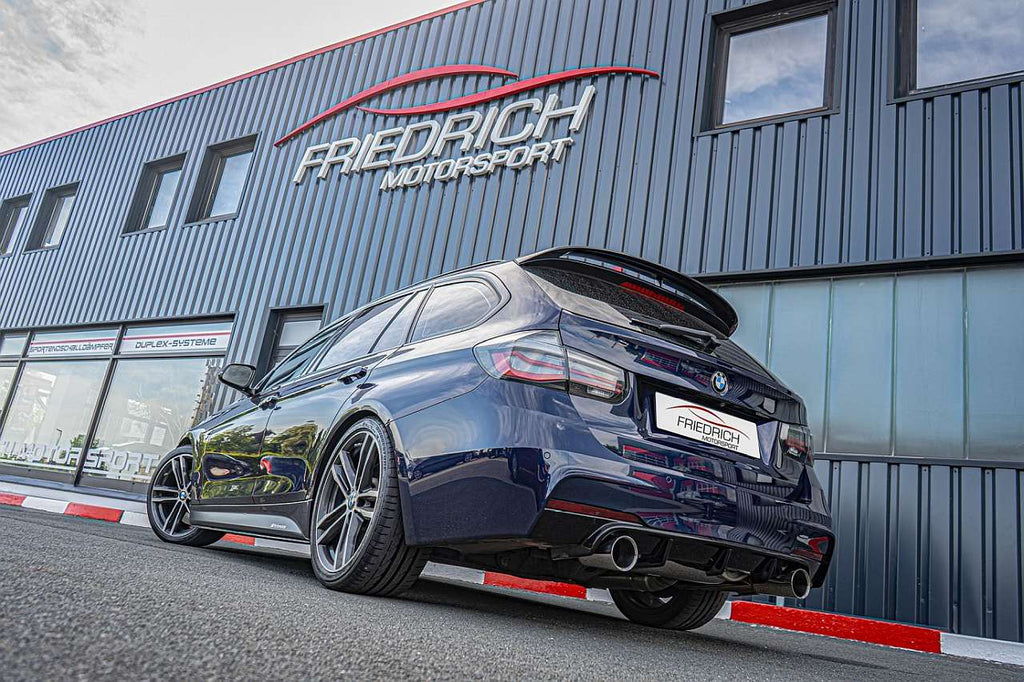 Friedrich Motorsport 76mm Duplex-Sportendschalldämpfer für BMW 3er F30 / F31 (Bj. 05/2015-03/2018)