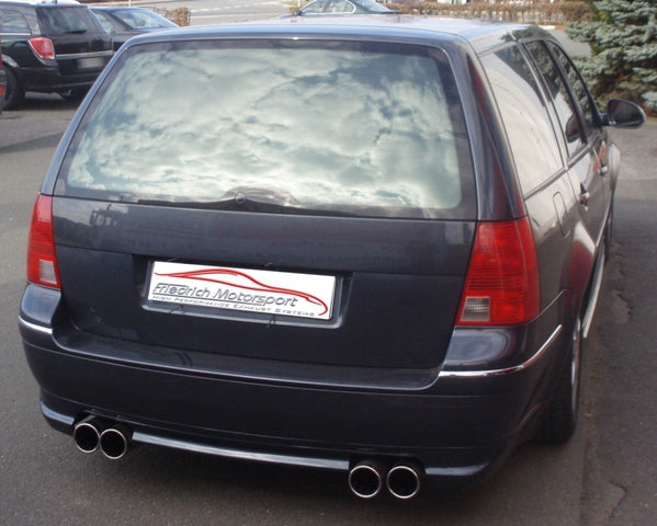 Friedrich Motorsport Duplex Sportendschalldämpfer für VW Bora (Bj. 98-2004)