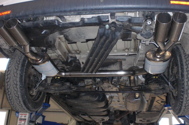 Friedrich Motorsport Duplex Sportendschalldämpfer für VW T5 Bus (ab Bj. 2003)