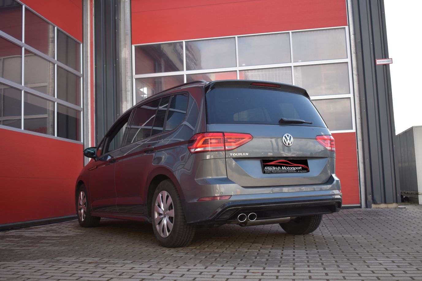 Friedrich Motorsport Sportendschalldämpfer für VW Touran 5T (ab Bj. 11/2018)
