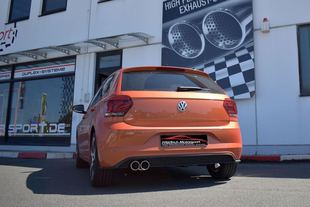 Friedrich Motorsport Sportendschalldämpfer für VW Polo AW (Bj. 09/2017)